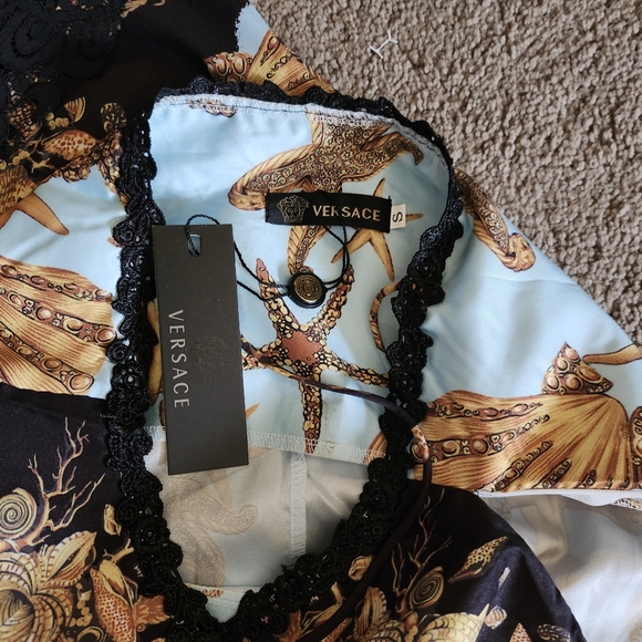 Womens Versace Midlength Seashell Dress - Picture 9 of 10